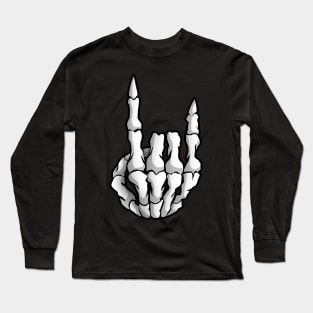 Heavy Metal, Horns Up Long Sleeve T-Shirt